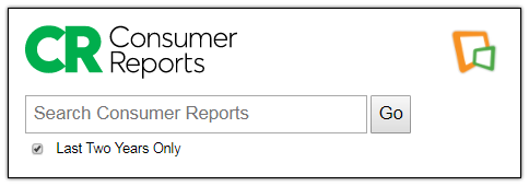 Consumer Reports Widget